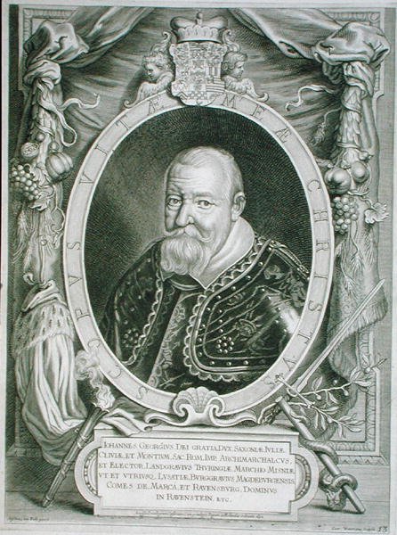 John George I (1585-1656) Eleitor da Saxônia, de 