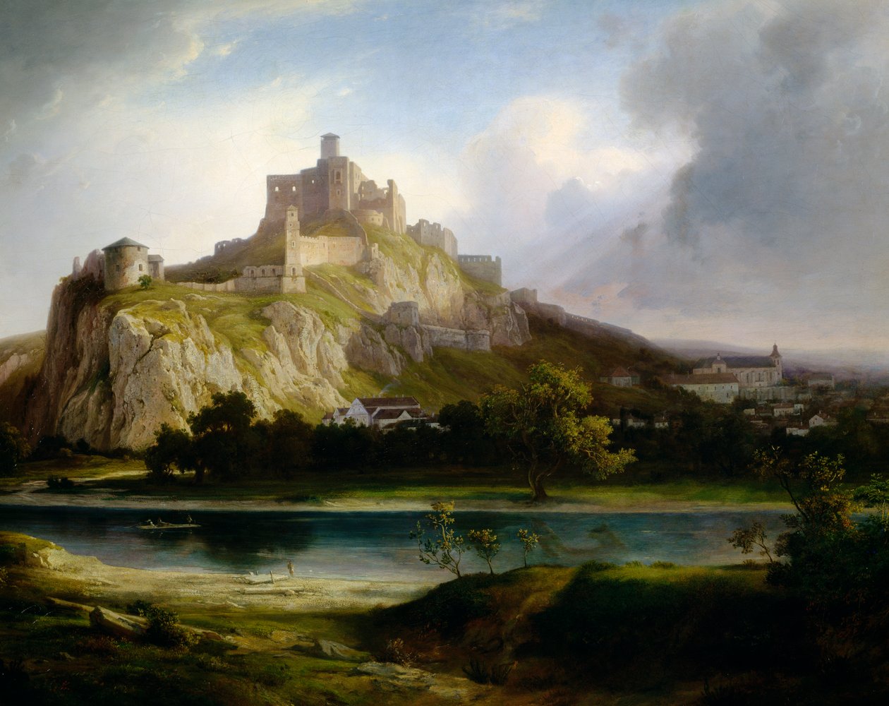 castelo de Trencsen de Antal Ligeti
