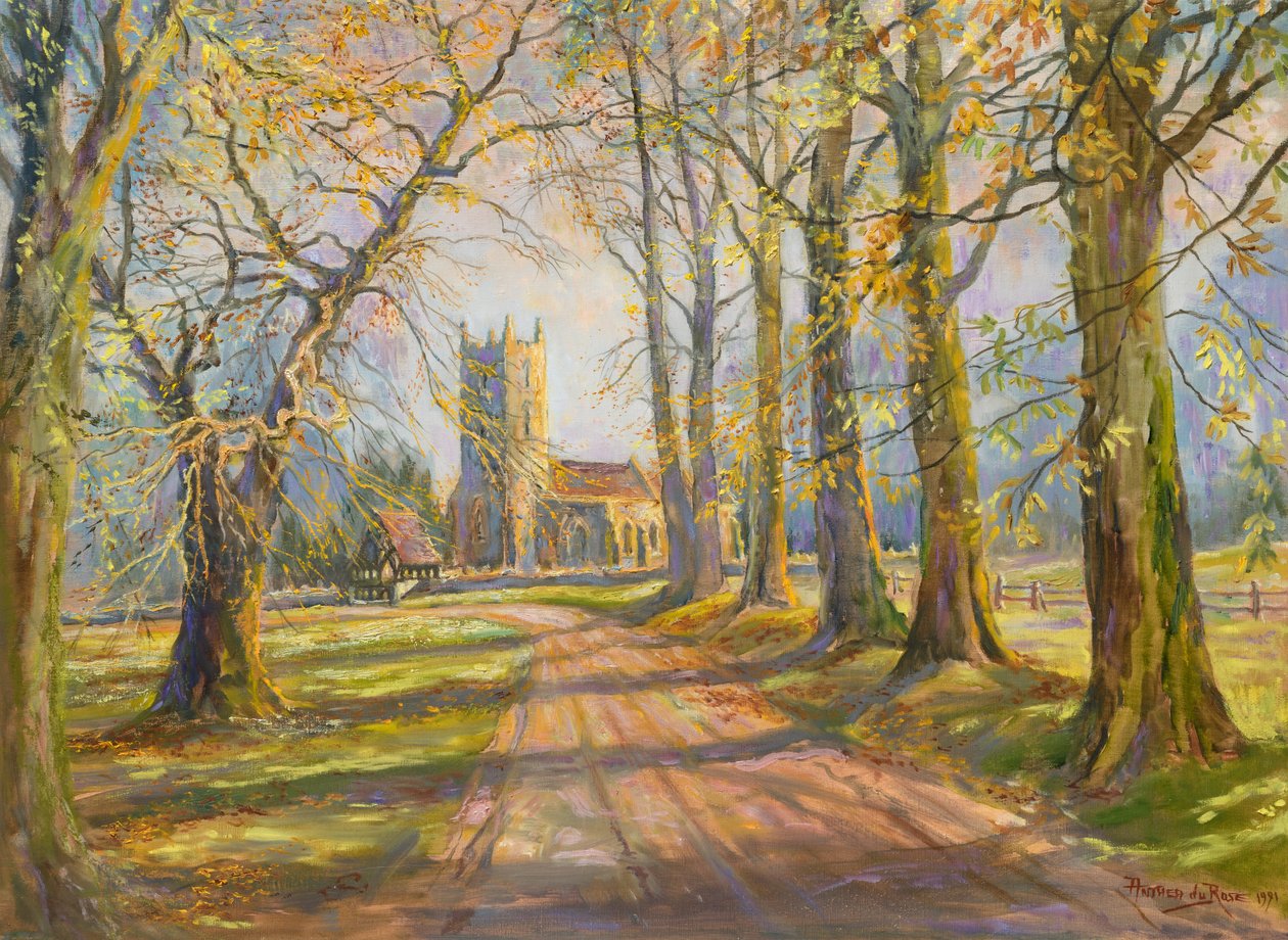 Igreja de Langham, Essex de Anthea Durose