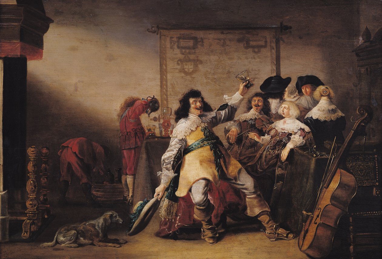 Merry Company de Anthonie Palamedesz