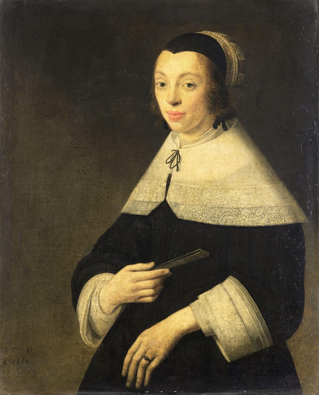 Retrato de uma jovem mulher de Anthonie Palamedesz