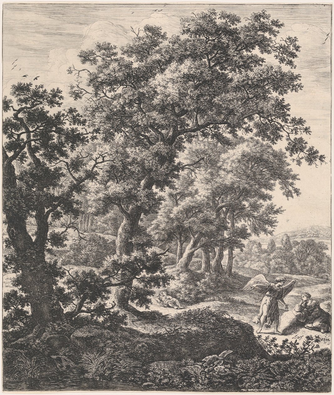 Floresta. de Anthonie Waterloo