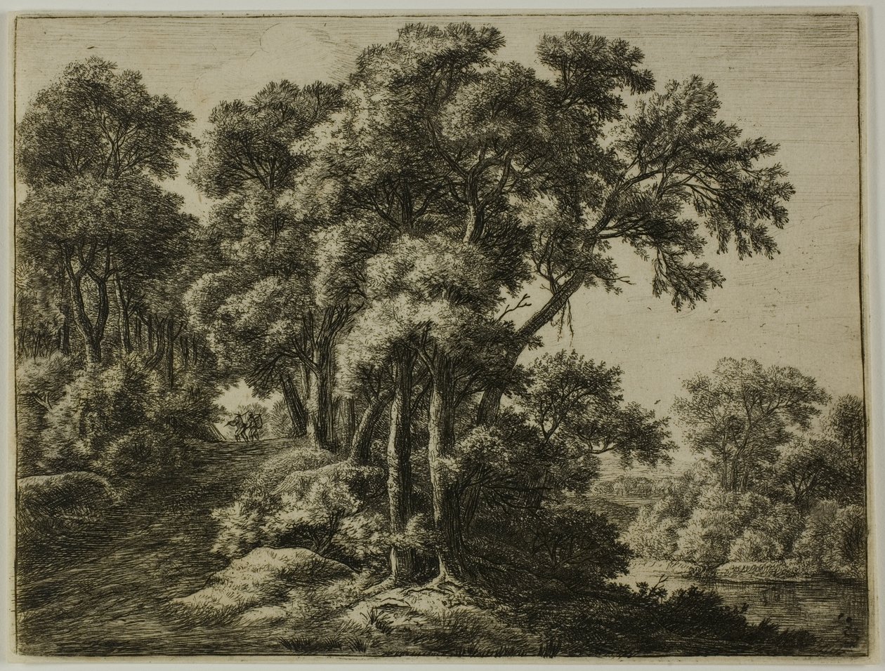 O caminho arborizado de Anthonie Waterloo