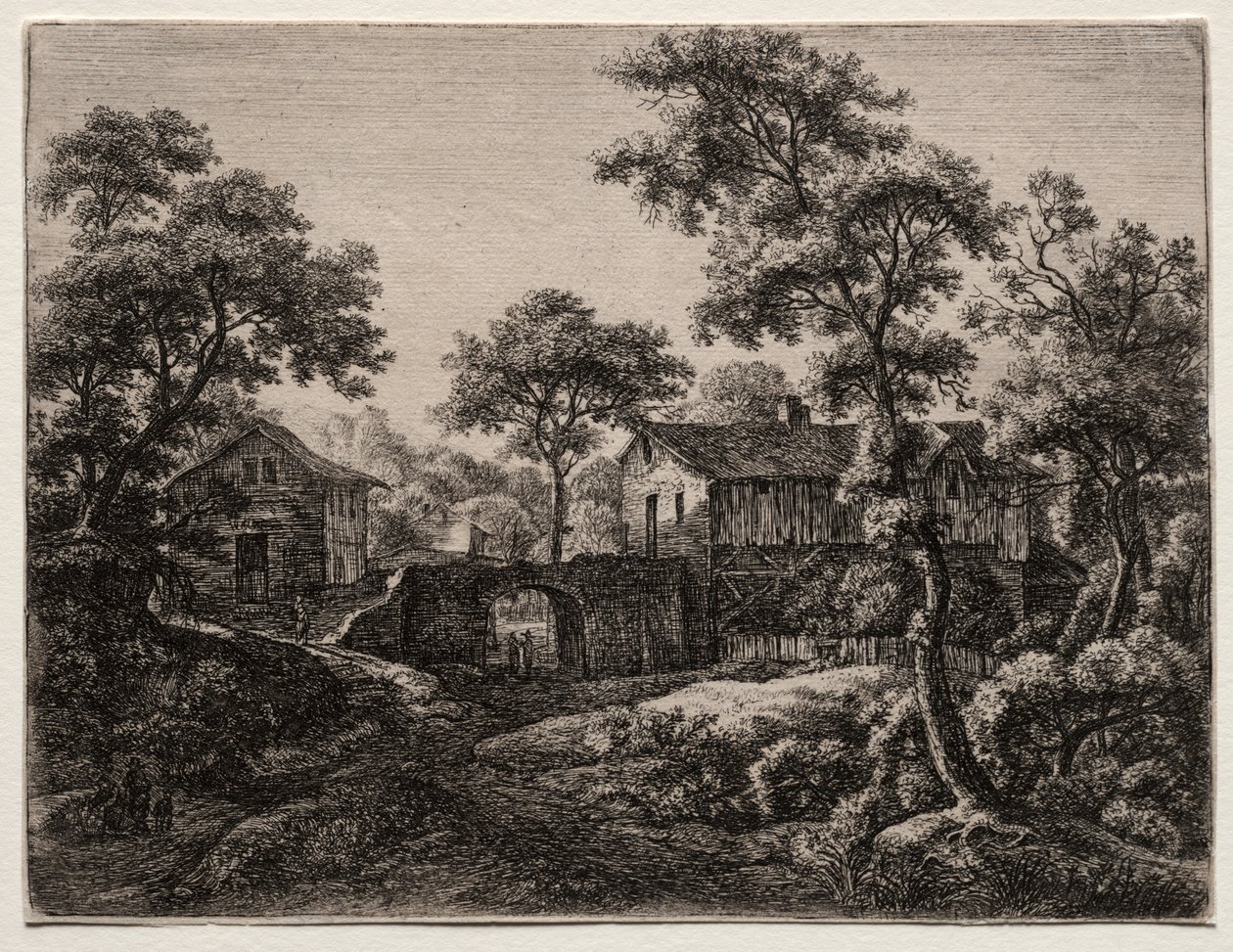 Doze paisagens (H.95-106): The Gateway de Anthonie Waterloo