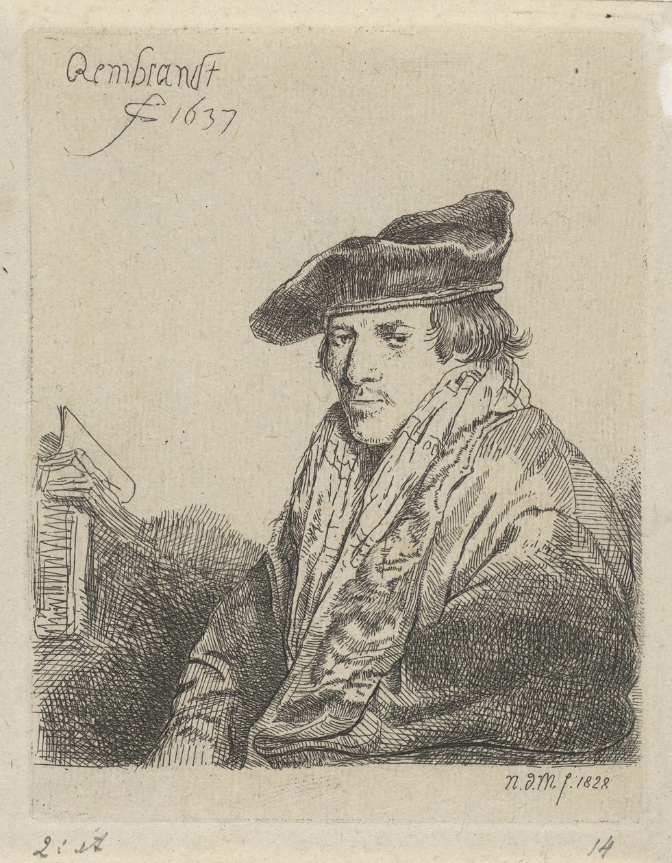 jovem com chapéu de Anthonie Willem Hendrik Nolthenius de Man