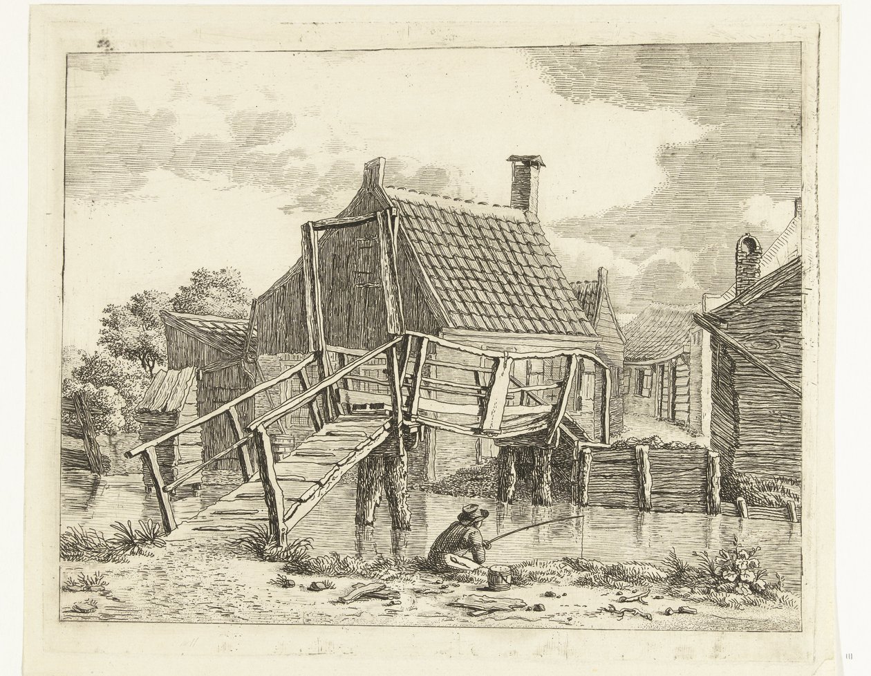 Fora da Porta da Janela de Anthonie van den Bos