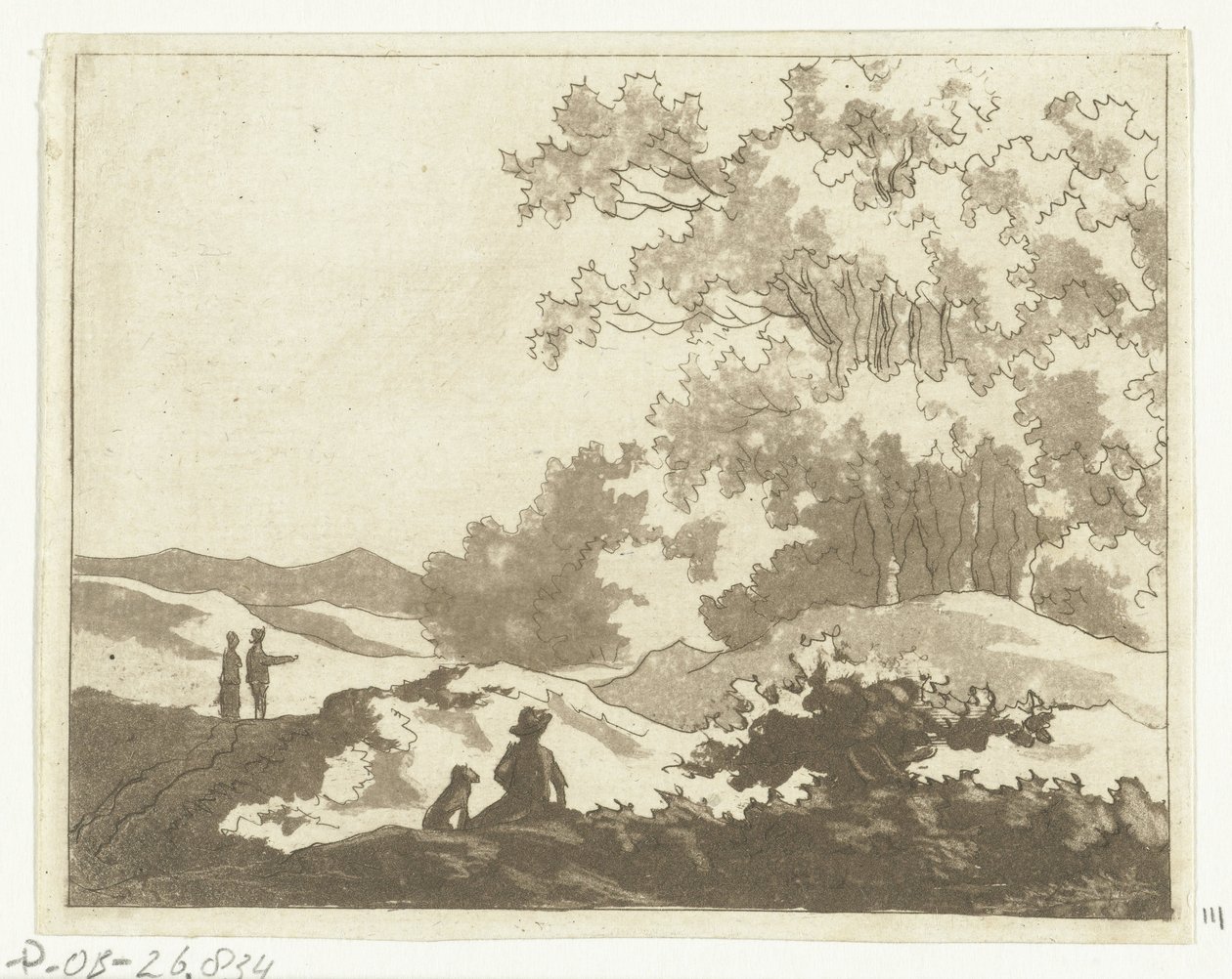 Paisagem dunar de Anthonie van den Bos