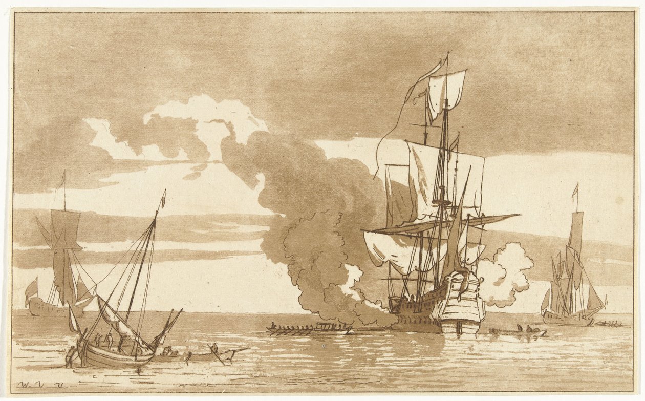 batalha Naval de Anthonie van den Bos