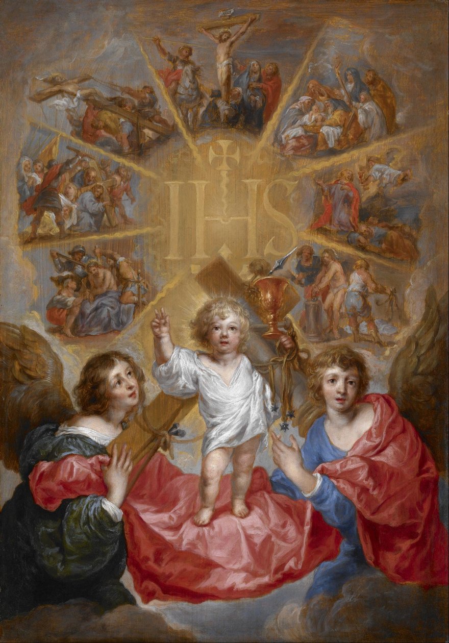 A glorificação do nome de Jesus de Anthonis Sallaert