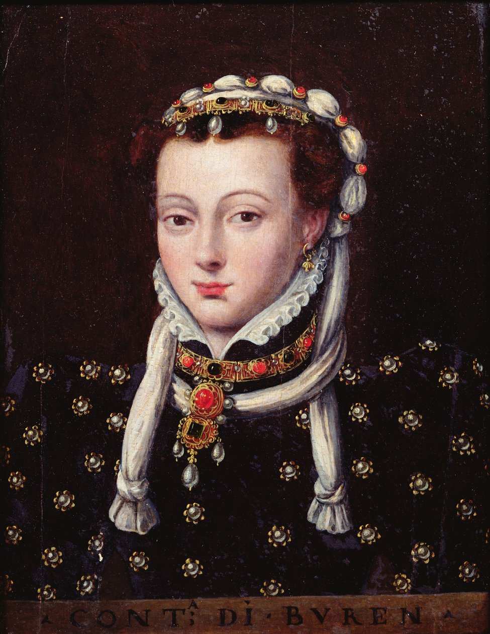 Retrato de Anne de Buren de Anthonis van Dashorst Mor