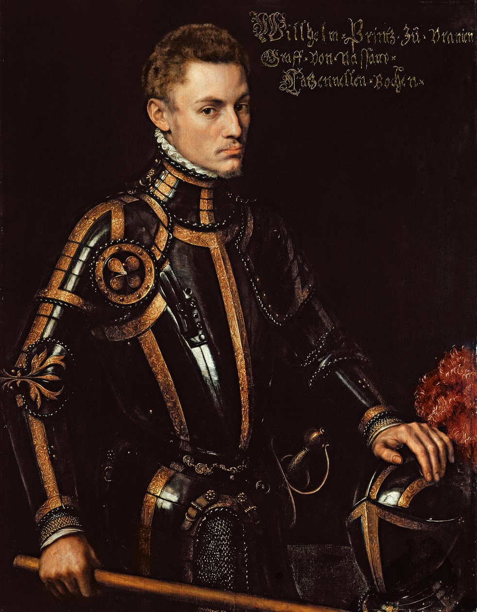 Guilherme I (1533-84) O Silencioso, Príncipe da Laranja, c.1552 de Anthonis Mor