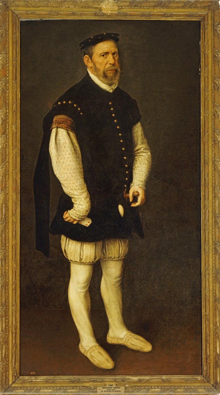 Pejeron, o bobo da corte ... de Anthonis van Dashorst (c.1519 1576/77) Mor
