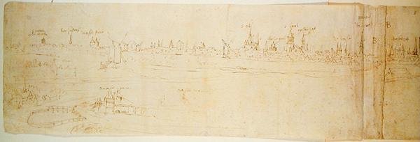 Bruges de Anthonis van den Wyngaerde
