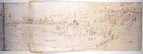 Bruges de Anthonis van den Wyngaerde