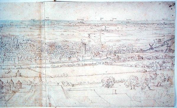 Utrecht de Anthonis van den Wyngaerde