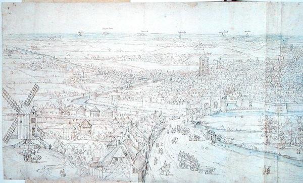 Utrecht de Anthonis van den Wyngaerde