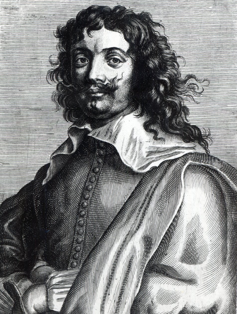 Adriaen Brouwer, gravado por Edme de Boulonois de Anthony van Dyck