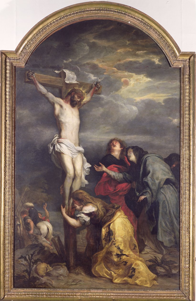 Cristo na cruz, c.1628-30 de Anthony van Dyck