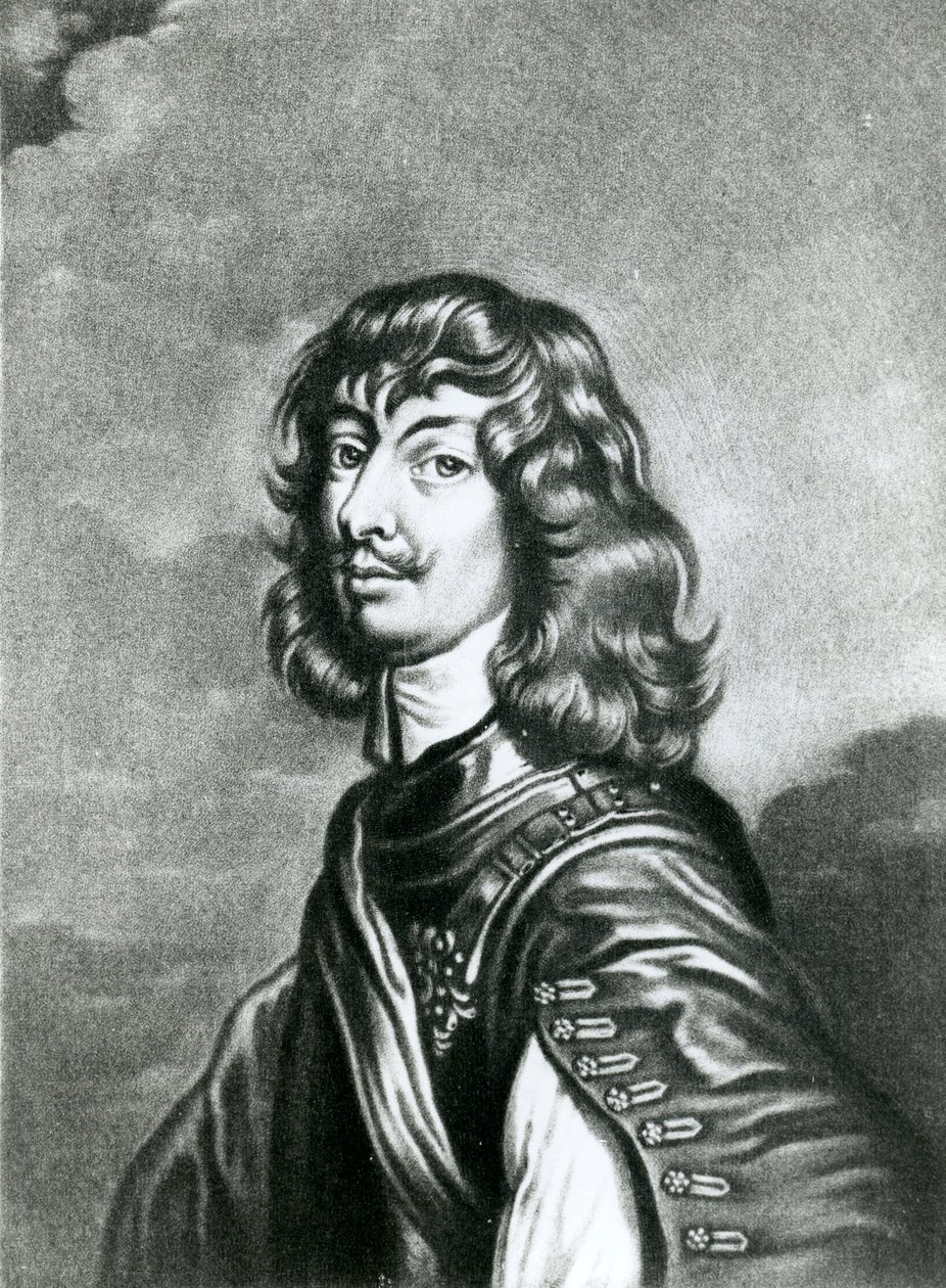 Retrato, de, algernon, Percy, c.1780, (bw, engraving) de Anthony van Dyck