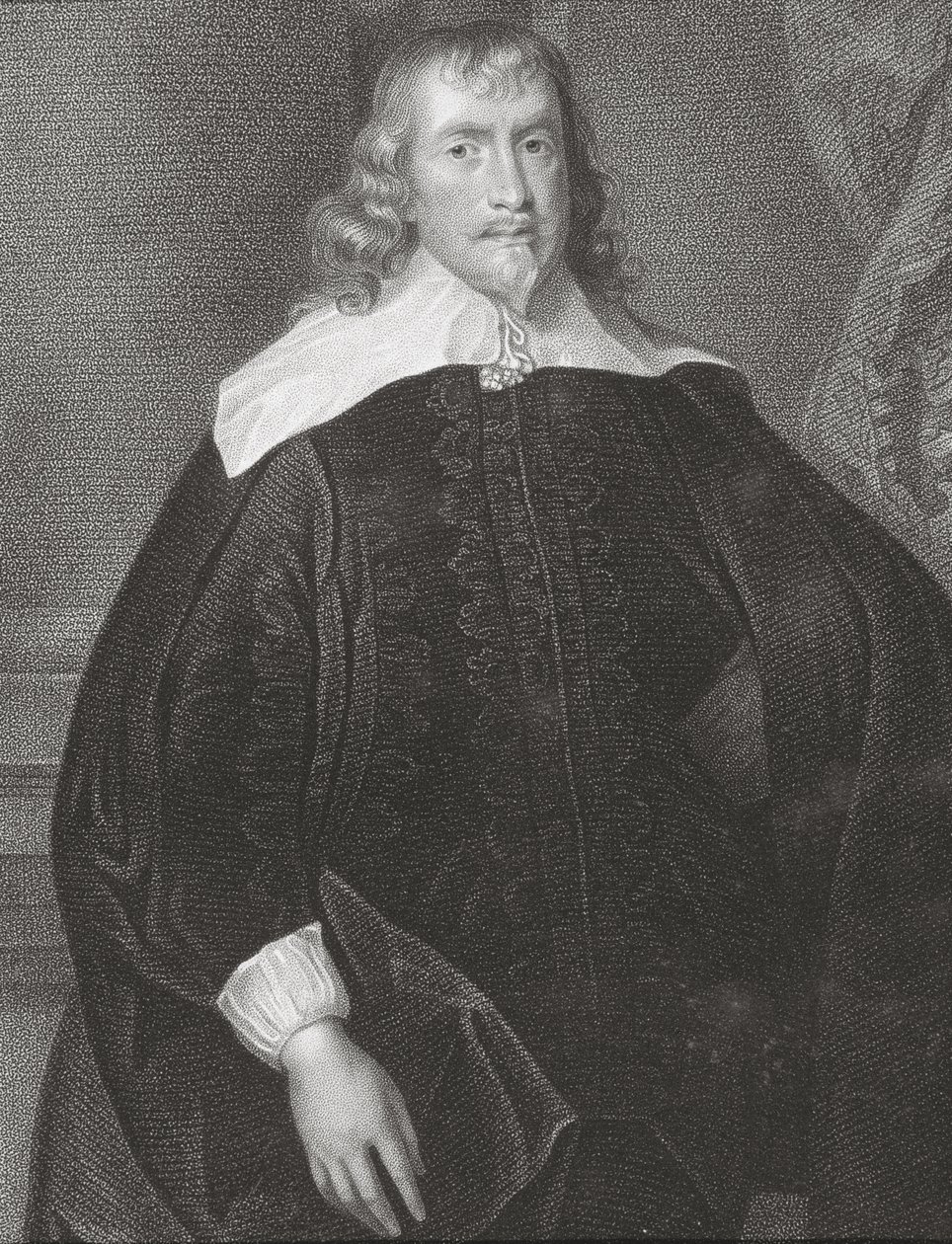 Retrato de Francis Russell (1593-1641) 4º Conde de Bedford, de &39;British Retratos Lodge&39;, 1823 de Anthony van Dyck