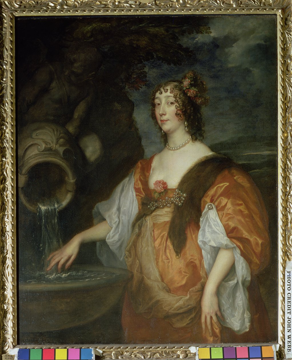 Retrato de Lucy Percy, condessa de Carlisle (1599-1660) c.1637-40 de Anthony van Dyck