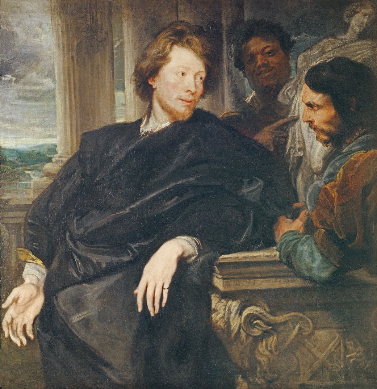Retrato de rubens de Anthony van Dyck