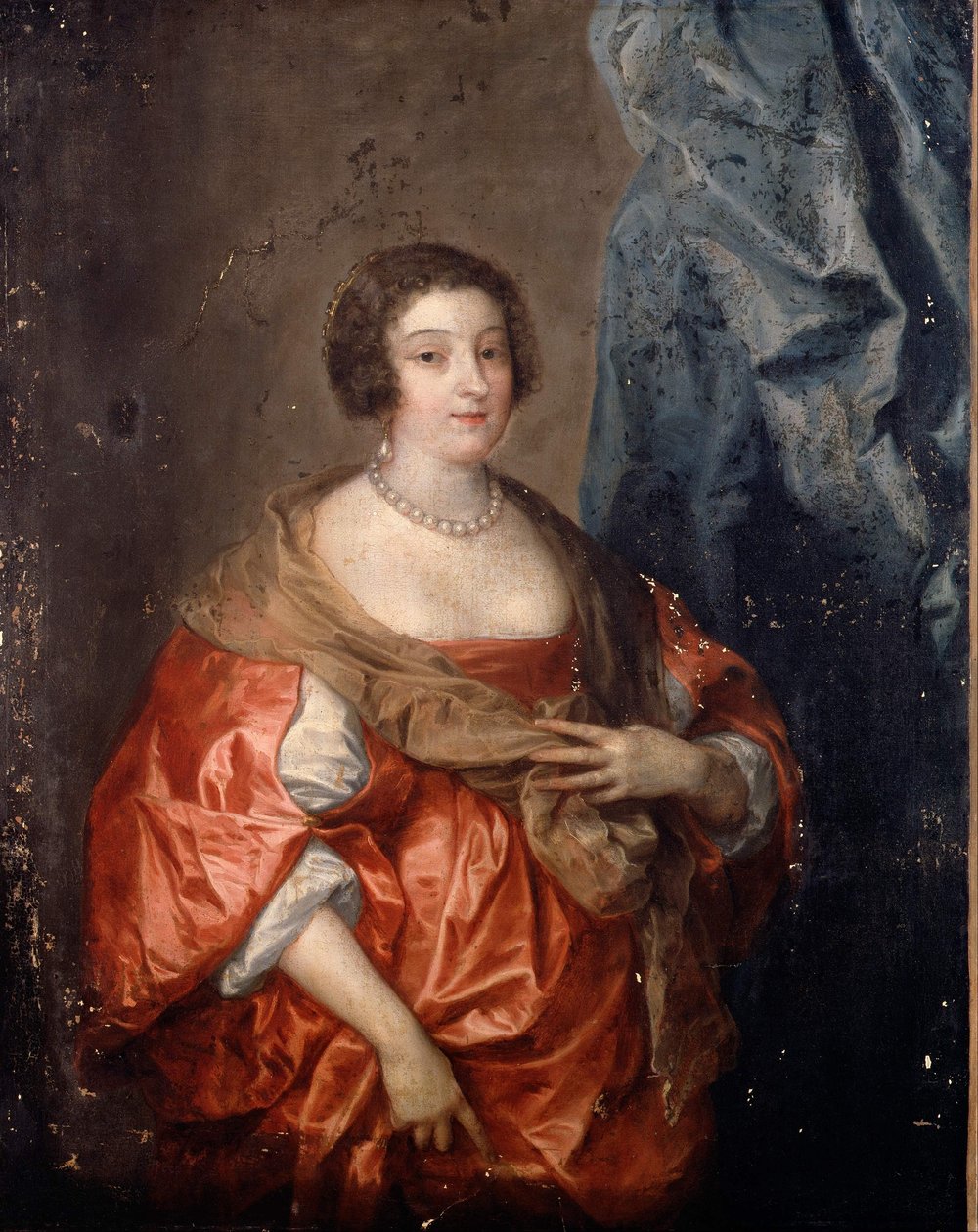 Retrato de uma senhora de Anthony van Dyck