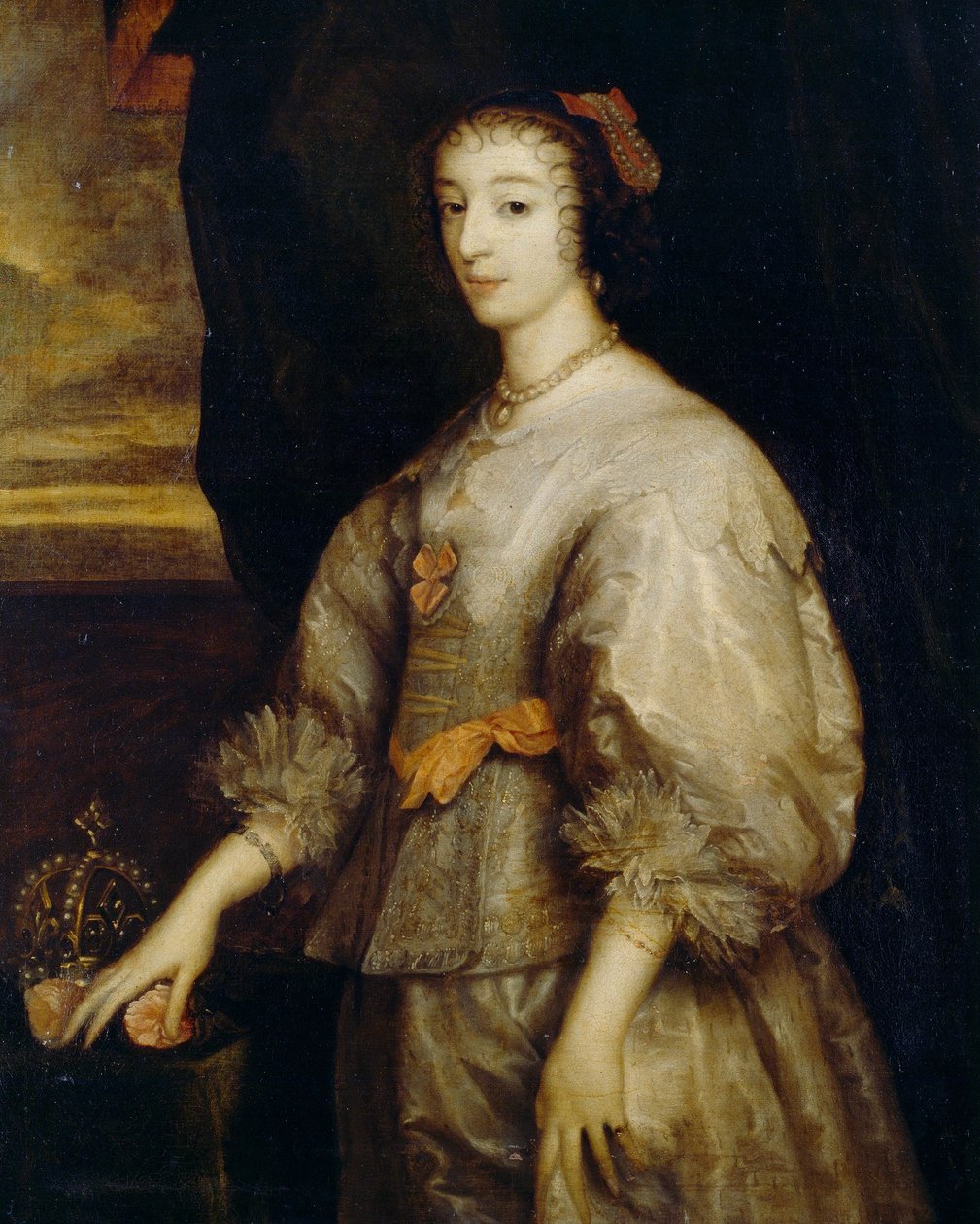 Rainha Henrietta Maria de Anthony van Dyck