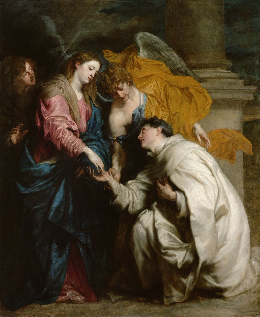 A visão do beato Hermann Joseph de Anthony van Dyck