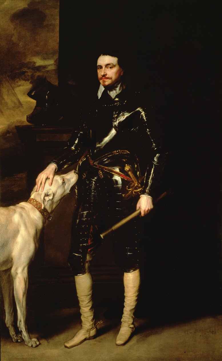 Thomas Wentworth, 1º Conde de Strafford (1593-1641) 1633-6 de Anthony van Dyck