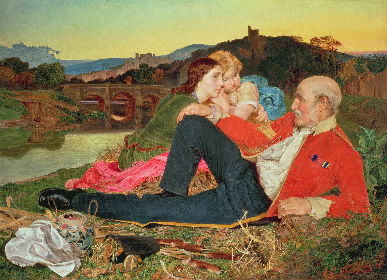 Outono de 1860 de Anthony Frederick Augustus Sandys
