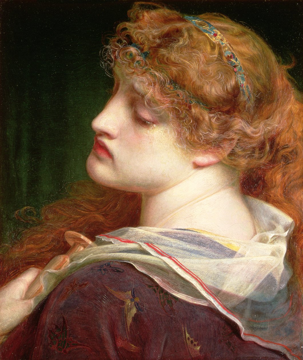 Maria Madalena, 1862 de Anthony Frederick Augustus Sandys