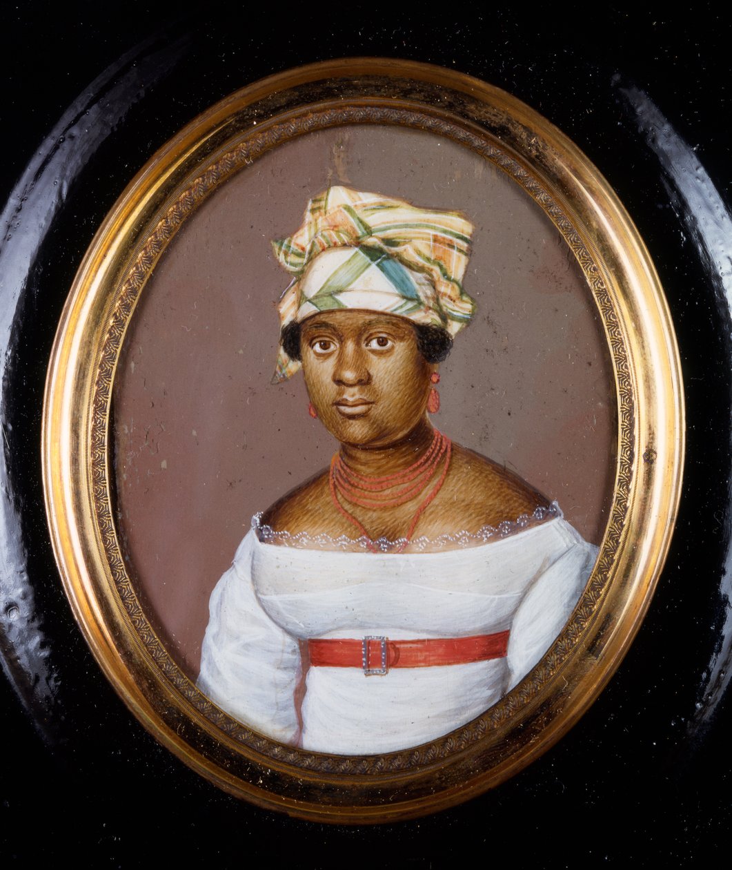 Mrs Pierre Toussaint, 1825 (wc no esmalte) de Anthony Meucci