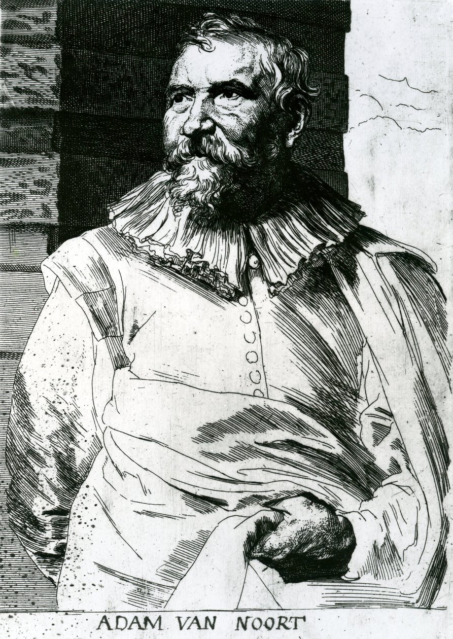 Adam Van Noort (15612-1641) de Anthony van Dyck