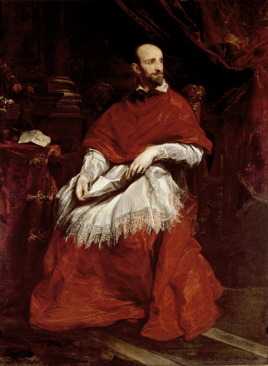 Cardeal Guido Bentivoglio (1579-1644) de Anthony van Dyck