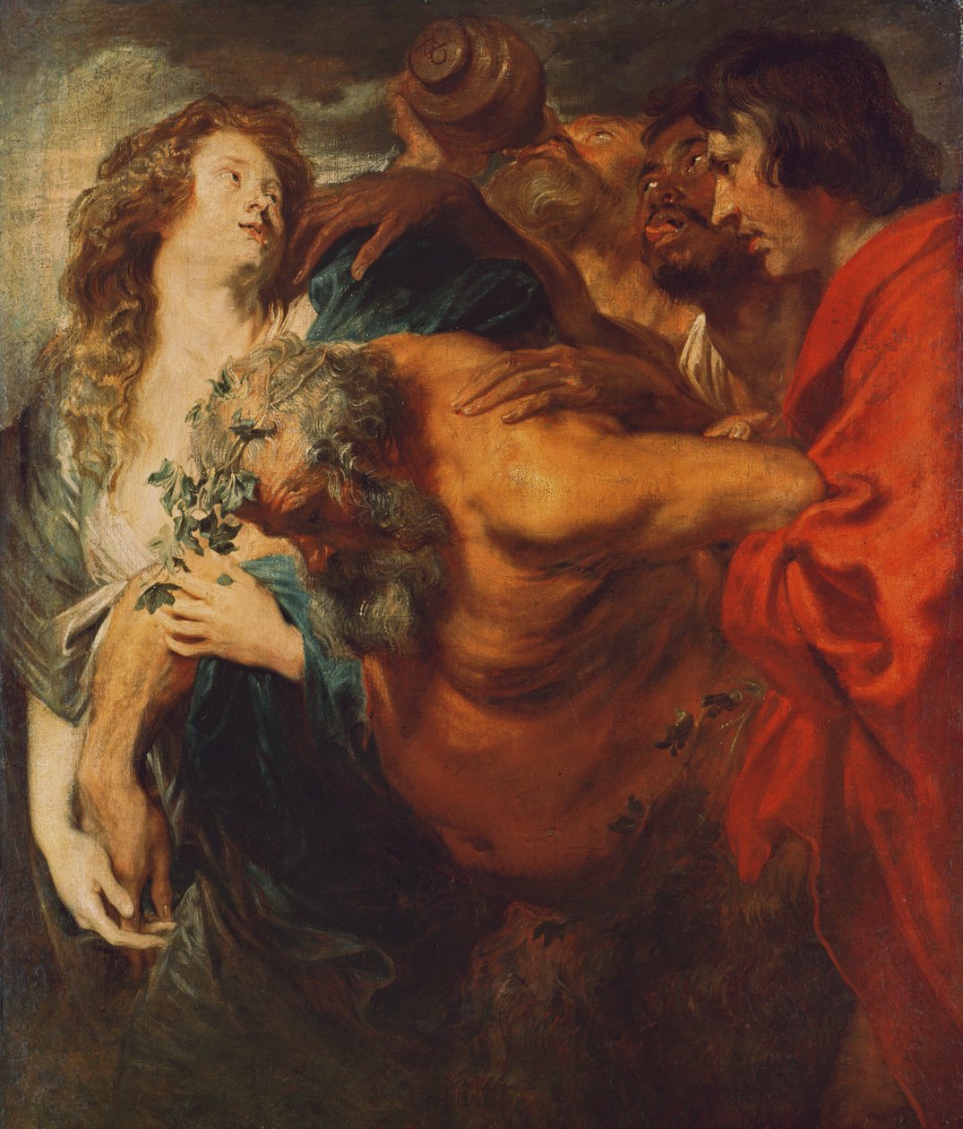 Silenus bêbado, c.1616 de Anthony van Dyck