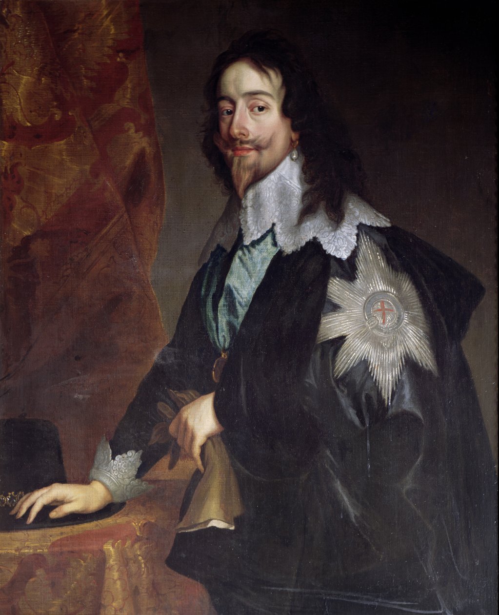 Rei Carlos I (1600-49) de Anthony van Dyck