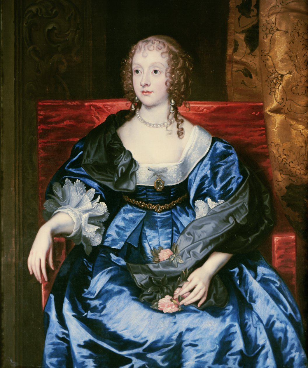 Lady Anne Cecil (óleo) de Anthony van Dyck