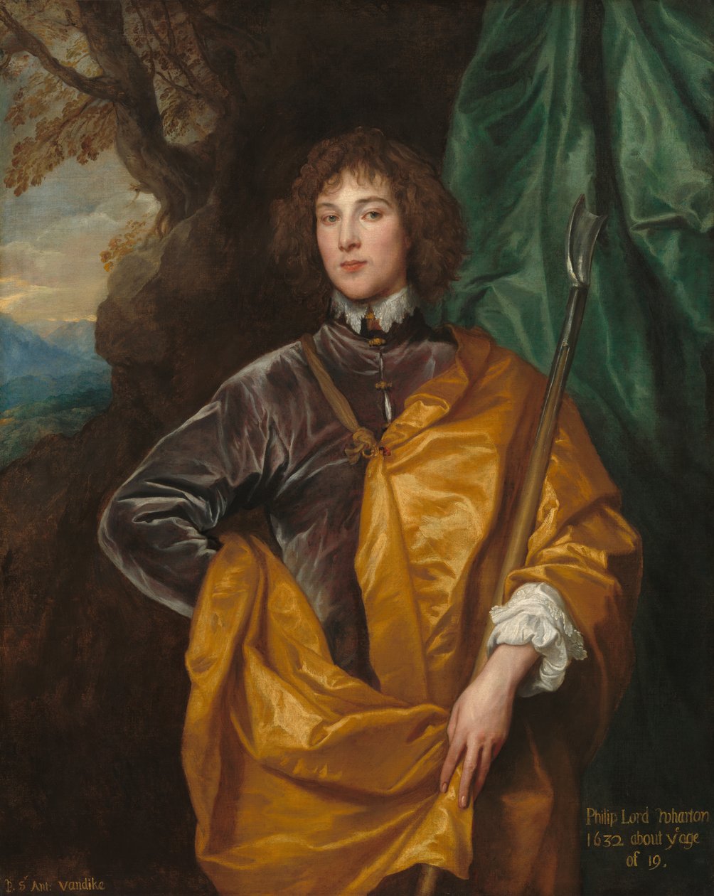Retrato de philip, senhor wharton de Anthony van Dyck