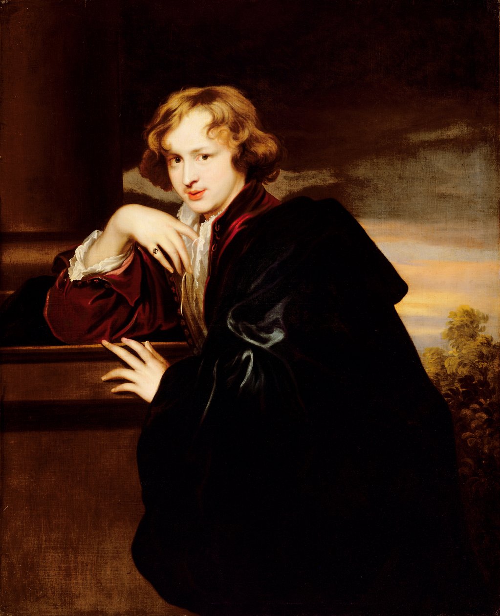 Retrato de Sir Anthony van Dyck (1599-1641) de Anthony van Dyck