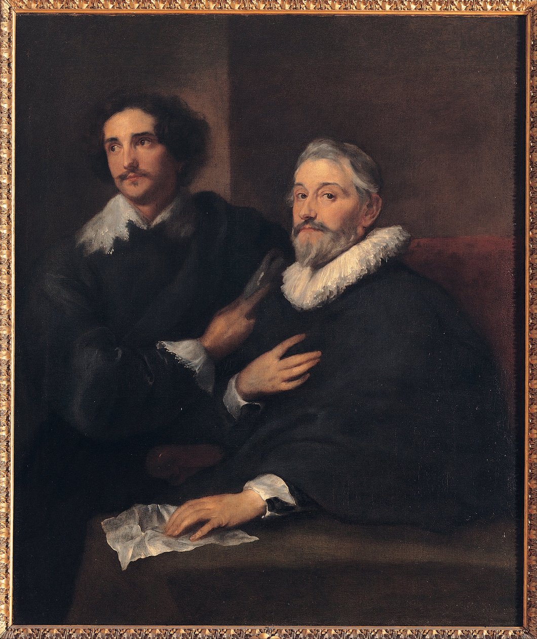 Retrato dos gravadores Pieter de Jode, o Velho e Pieter de Jode, o Jovem de Anthony van Dyck