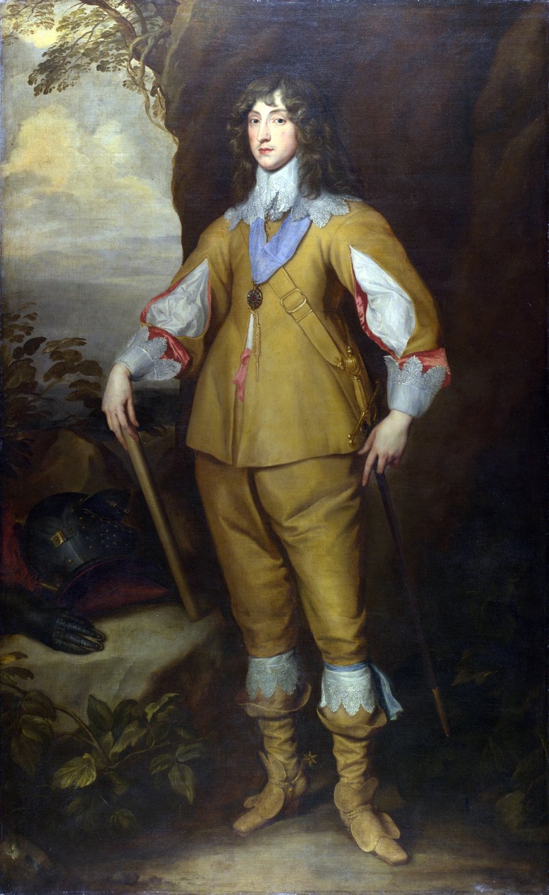 Príncipe Charles Louis, conde palatino de Anthony van Dyck