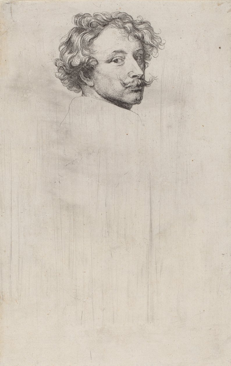 Auto-retrato, c.1626-41 de Anthony van Dyck