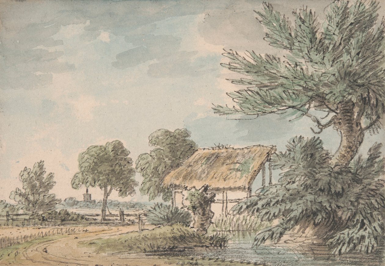 Paisagem perto de Watford, Herfordshire de Anthony Devis