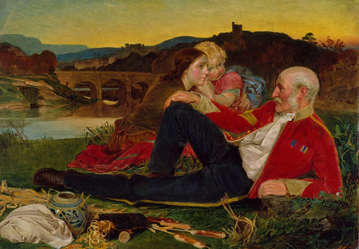 Outono, c.1860-62 de Anthony Frederick Augustus Sandys