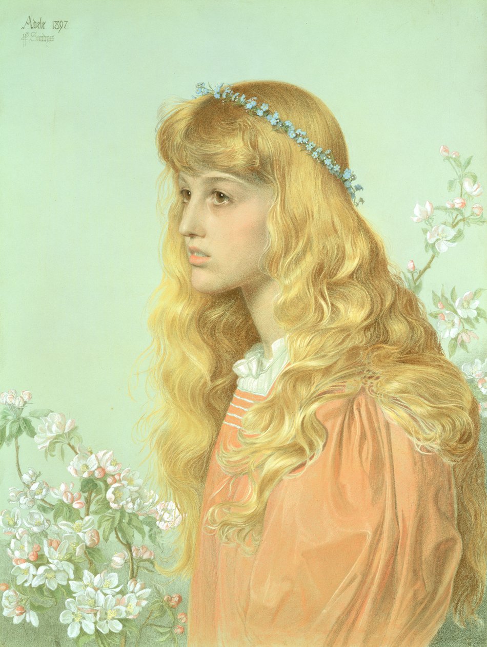 Retrato de Miss Adele Donaldson, 1897 de Anthony Frederick Augustus Sandys