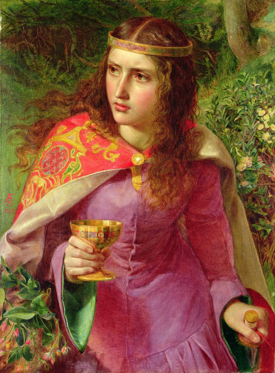 Rainha Eleanor, esposa do rei Henrique II de Anthony Frederick Augustus Sandys