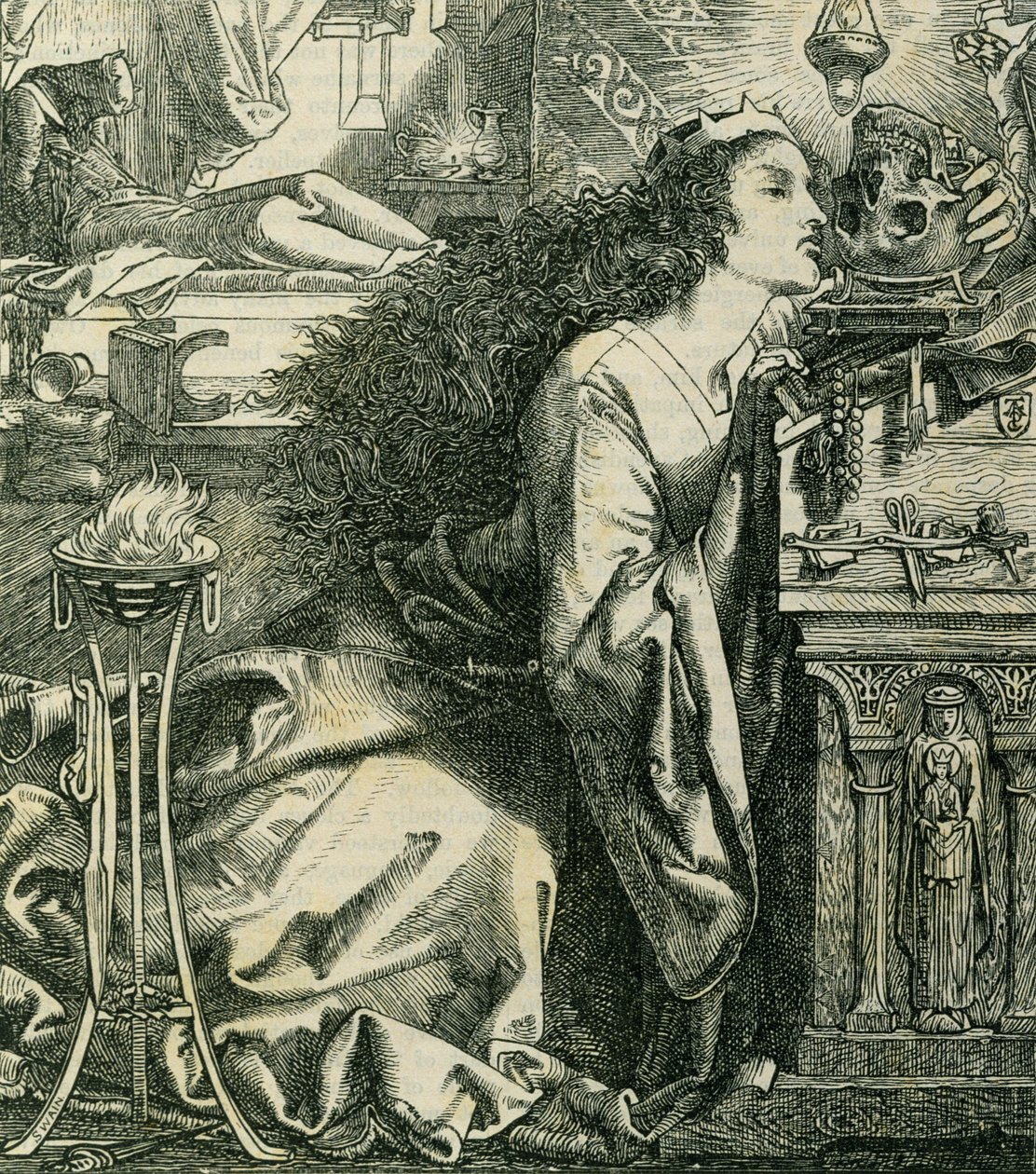 Rosamund, Rainha dos Lombardos de Anthony Frederick Augustus Sandys