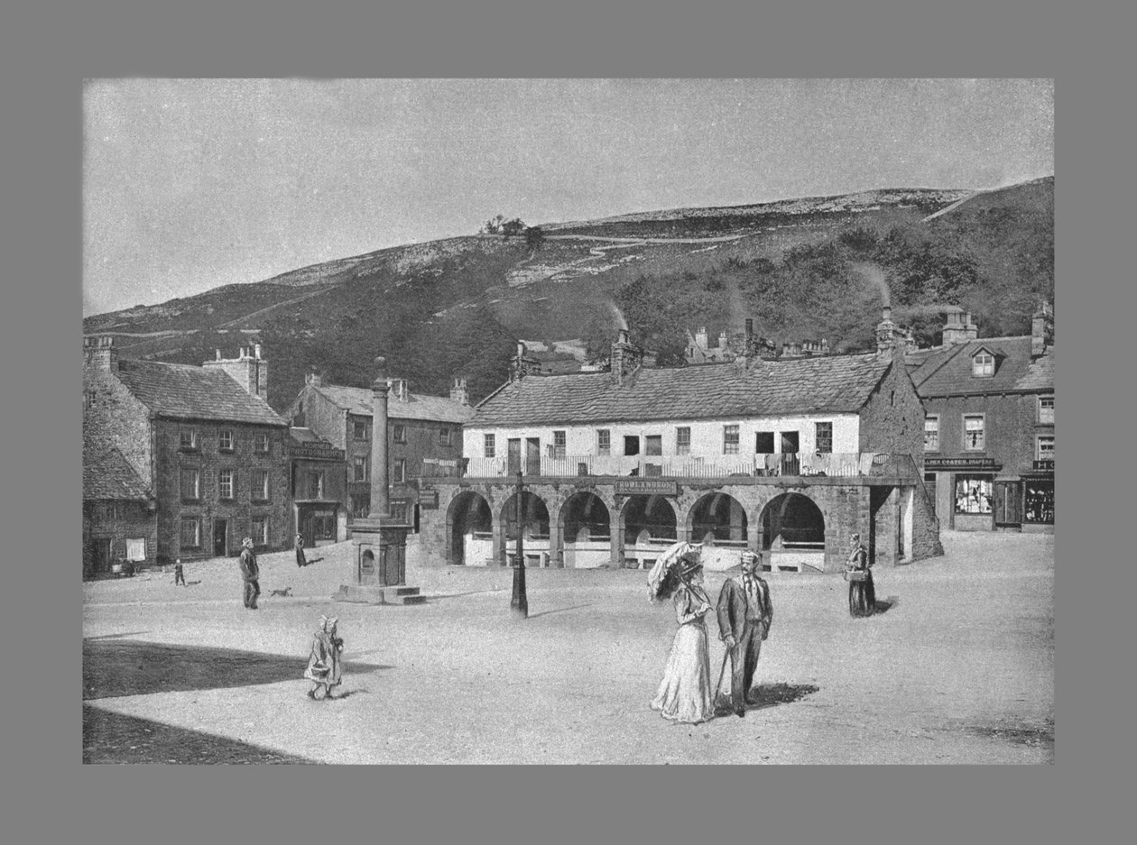 Old Shambles e Market Place, Settle, c1900 de Anthony Horner
