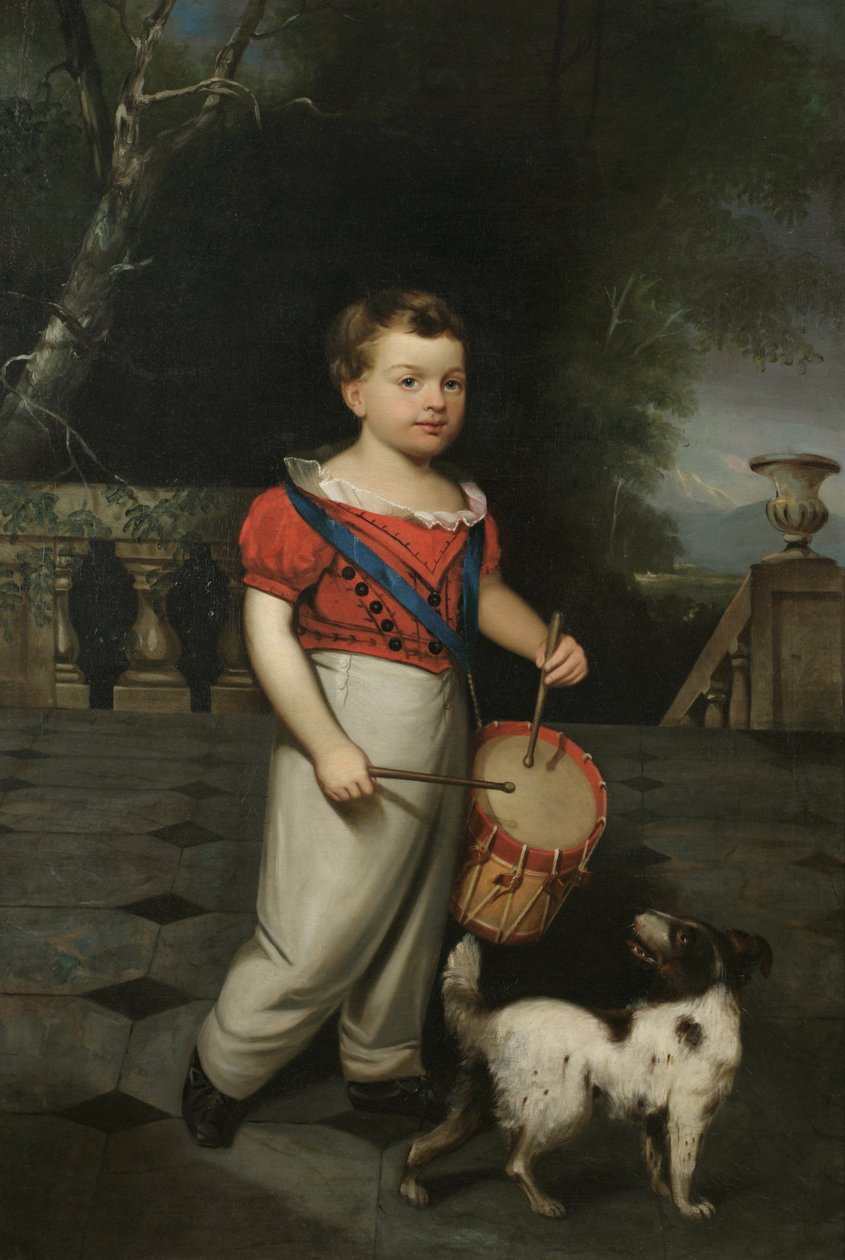O jovem baterista, 1830-31 de Anthony Lewis De Rose